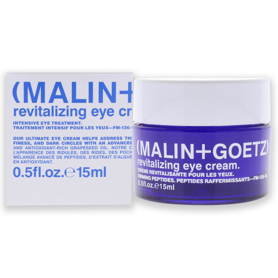 Revitalizing Eye Cream by Malin + Goetz for Women - 0.5 oz Cream