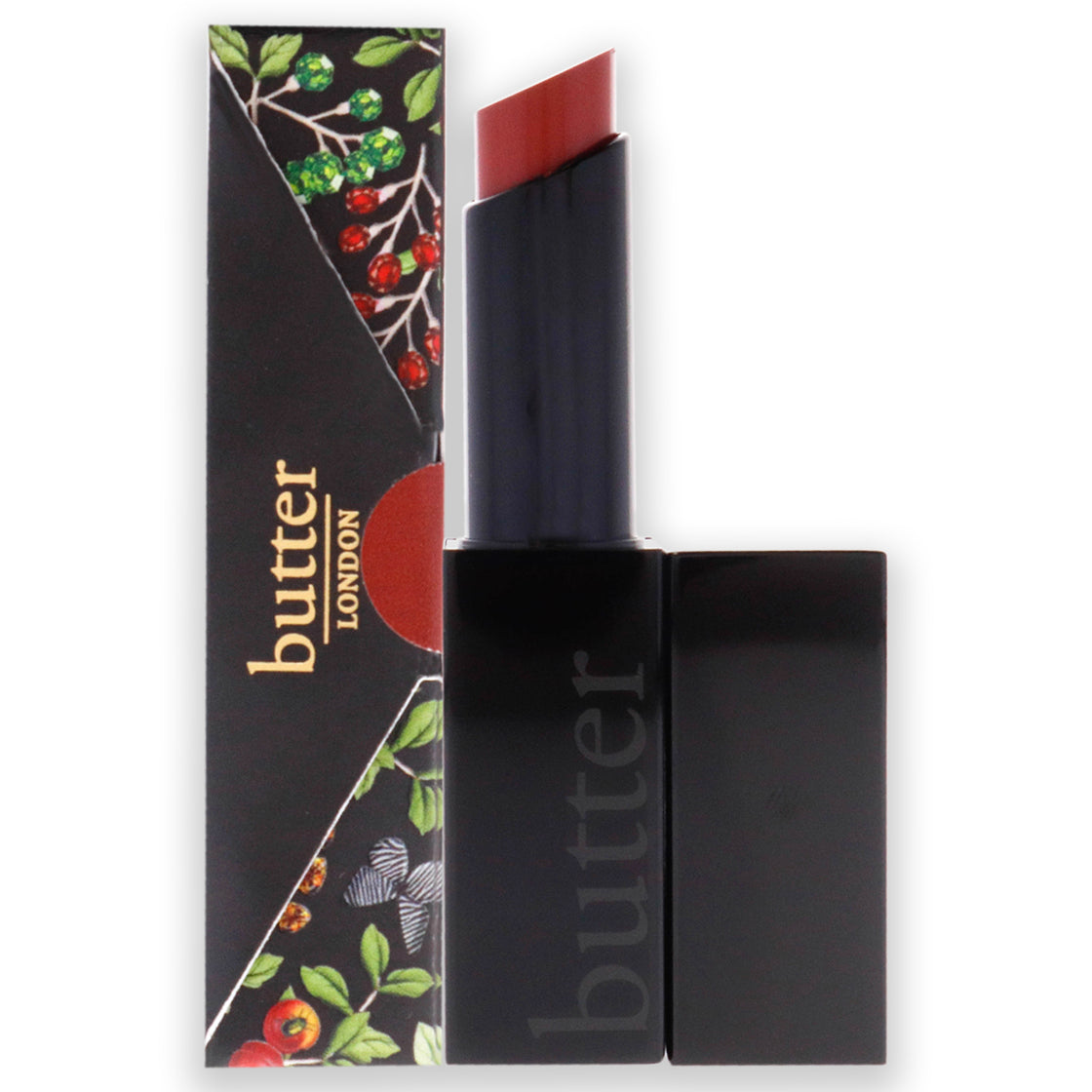 Plush Rush Satin Matte Lipstick - Ignited by Butter London for Women - 0.1 oz Lipstick