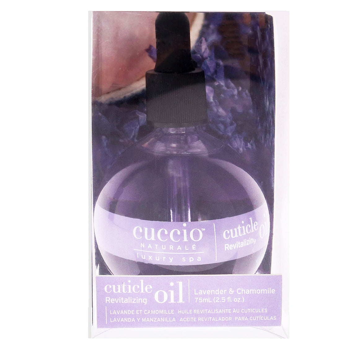 Cuticle Revitalizing Oil - Lavender and Chamomile by Cuccio Naturale for Unisex - 2.5 oz Oil