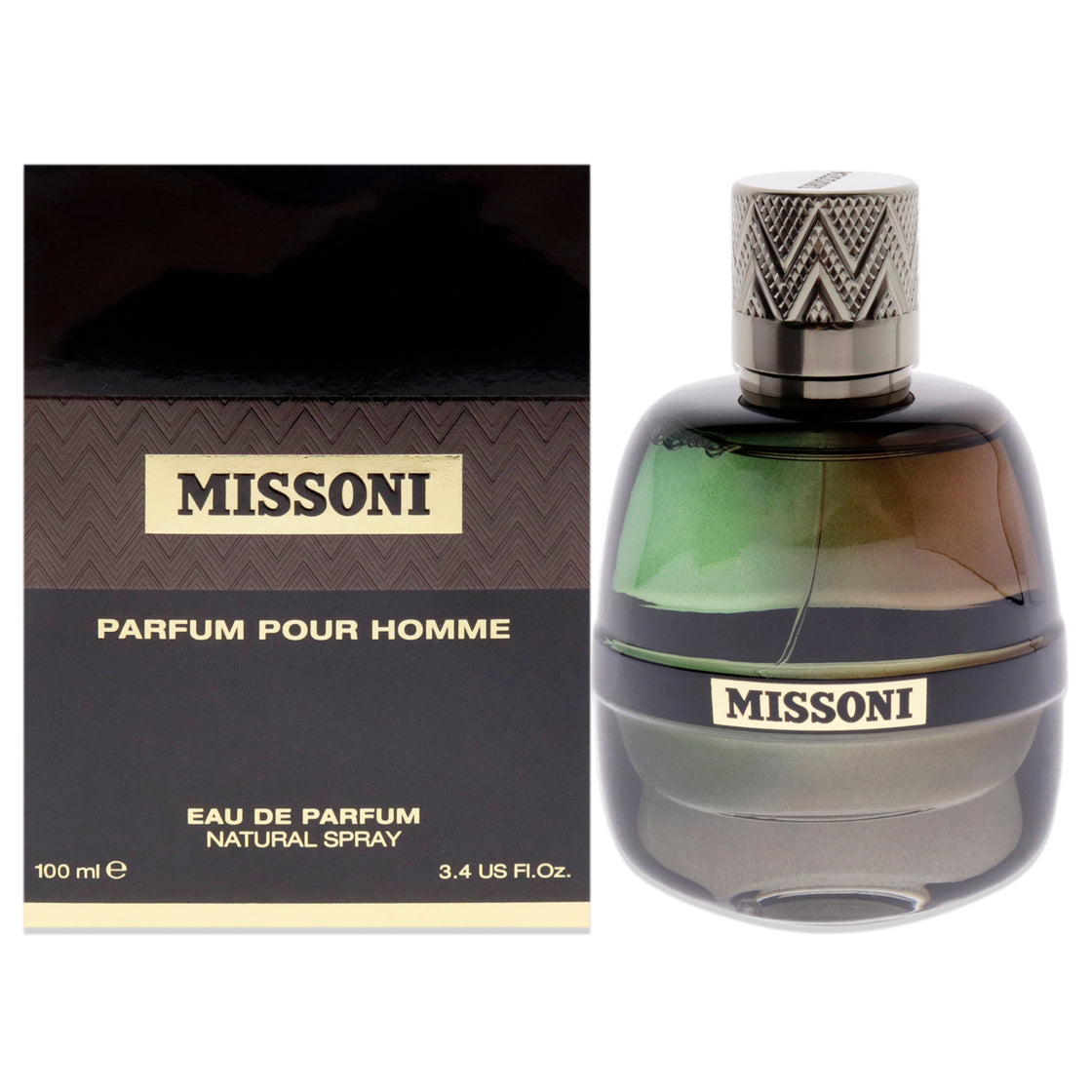 Missoni Parfum Pour Homme by Missoni for Men - 3.4 oz EDP Spray