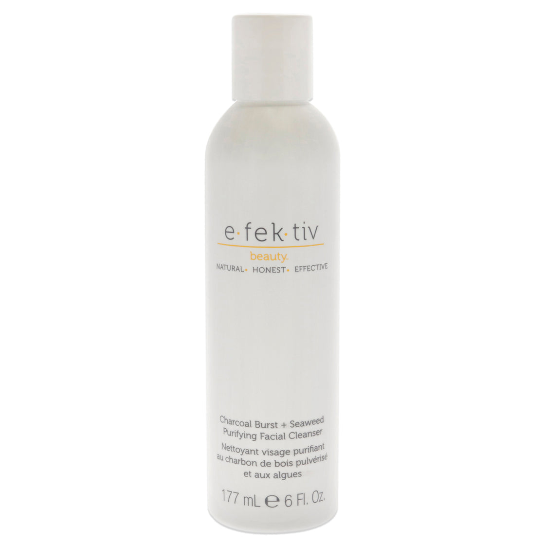 Charcoal Burst Plus Seaweed Purifying Facial Cleanser by e.fek.tiv for Unisex - 6 oz Cleanser