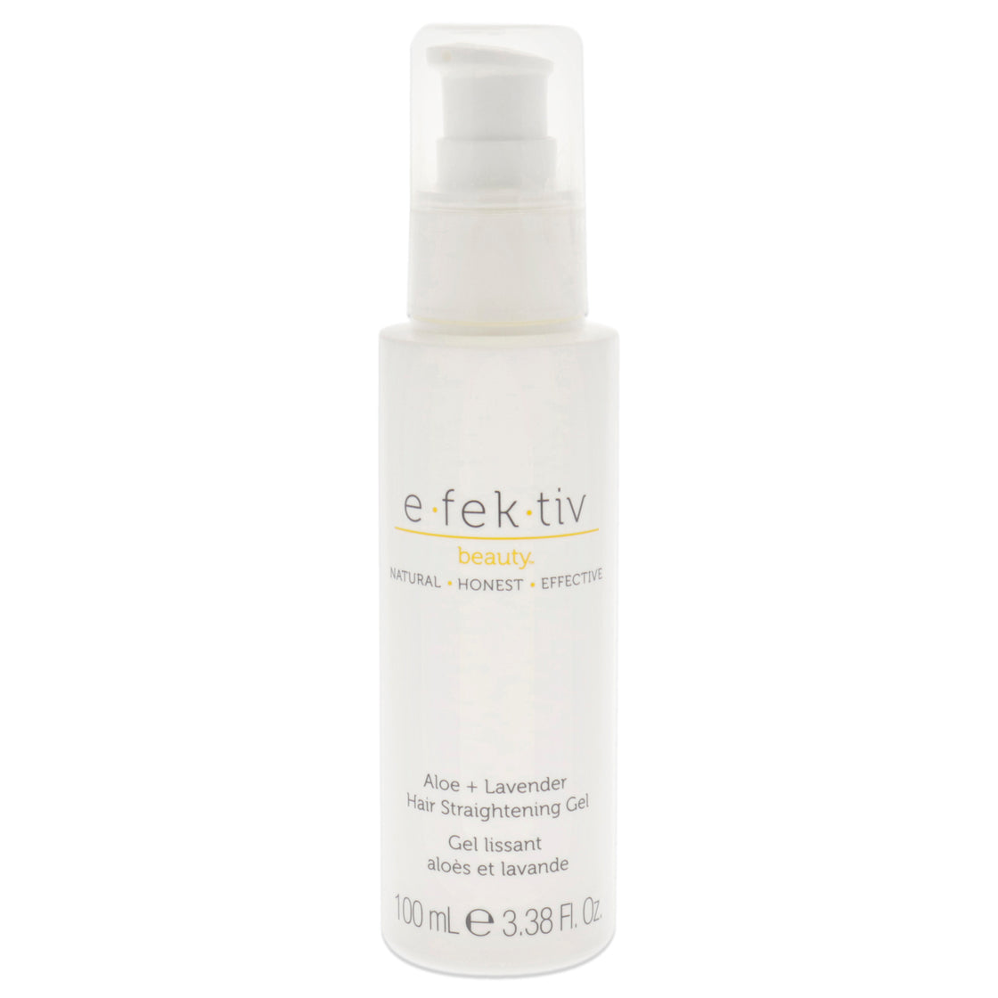 Aloe Plus Lavender Hair Straightening Gel by e.fek.tiv for Unisex - 3.38 oz Gel