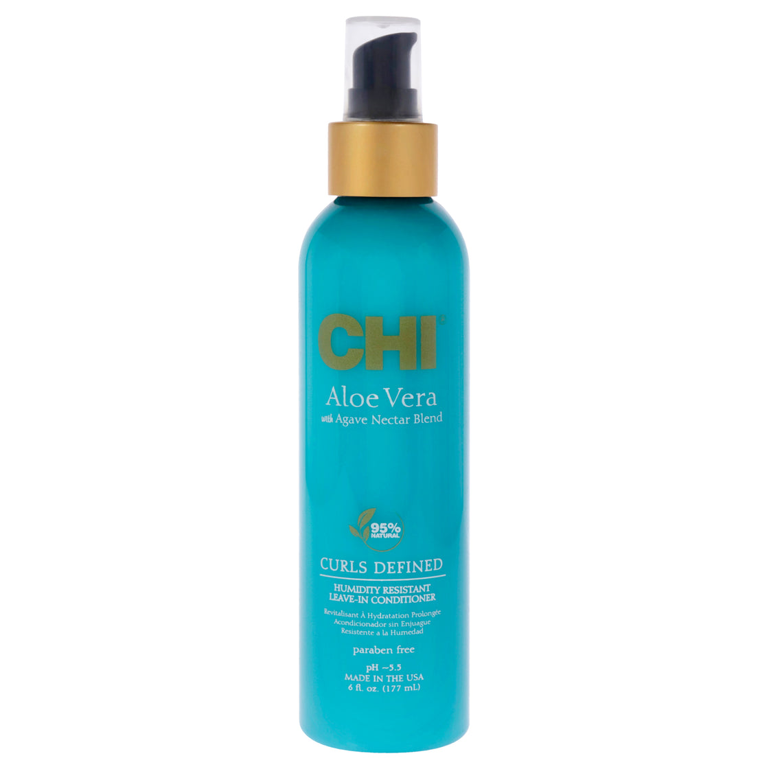 Aloe Vera Humidity Resistant Leave-In Conditioner by CHI for Unisex - 6 oz Conditioner