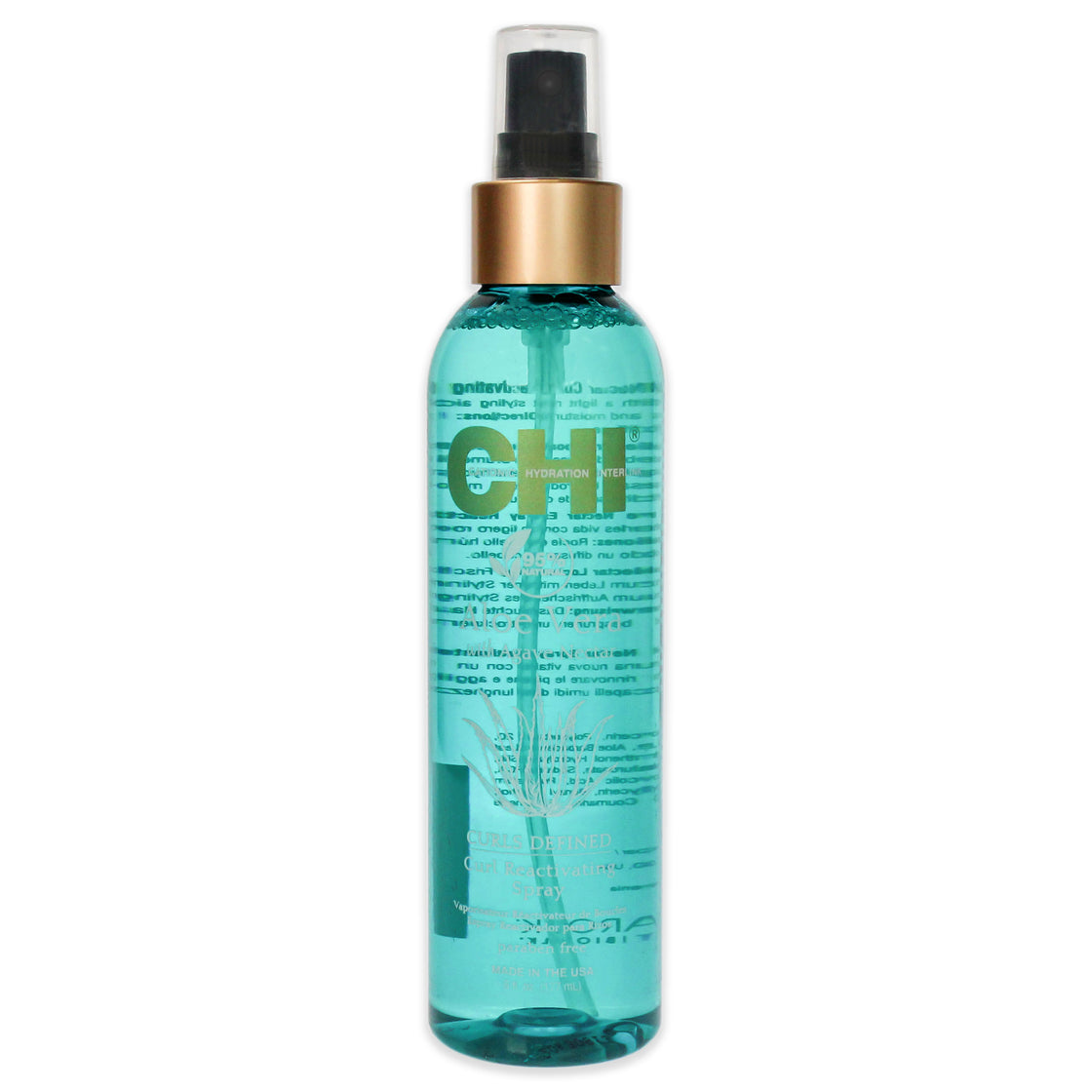 Aloe Vera Curl Reactivating Spray by CHI for Unisex - 6 oz Hair Spray