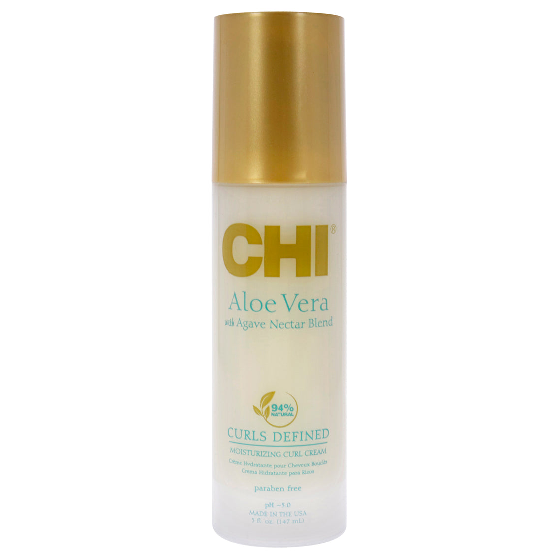 Aloe Vera Moisturizing Curl Cream by CHI for Unisex - 5 oz Cream