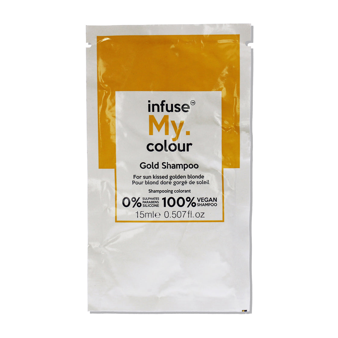 Gold Shampoo by Infuse My Colour for Unisex - 15 ml Shampoo