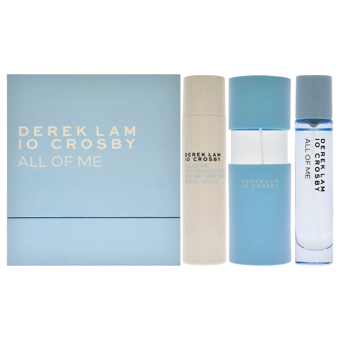 All of Me by Derek Lam for Women - 3 Pc Gift Set 3.4oz EDP Spray, 10ml EDP Spray, 8oz Fragrance Mist