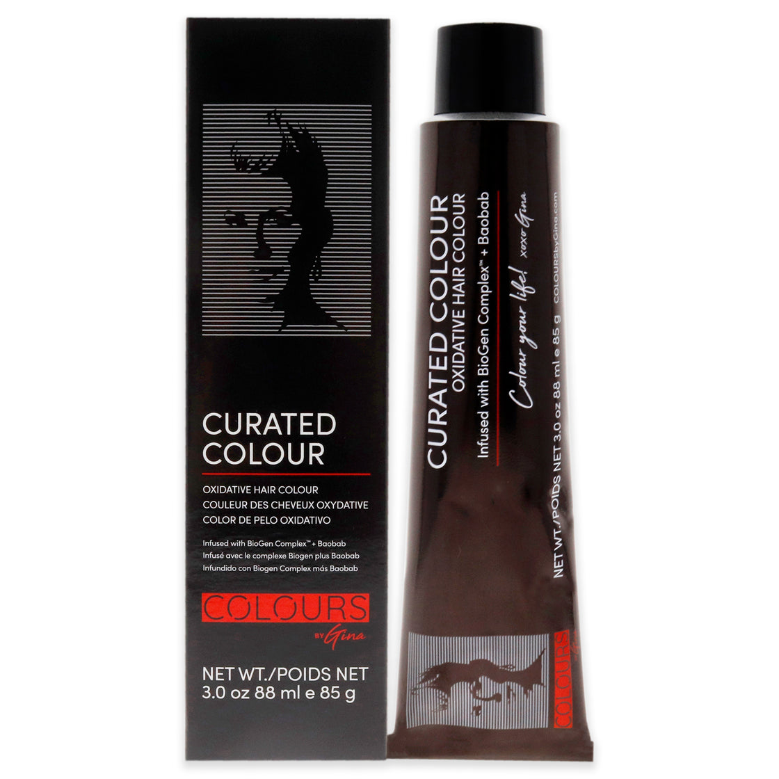 Curated Colour - 0.2 Cool Violet Toner by Colours By Gina for Unisex - 3 oz Hair Color