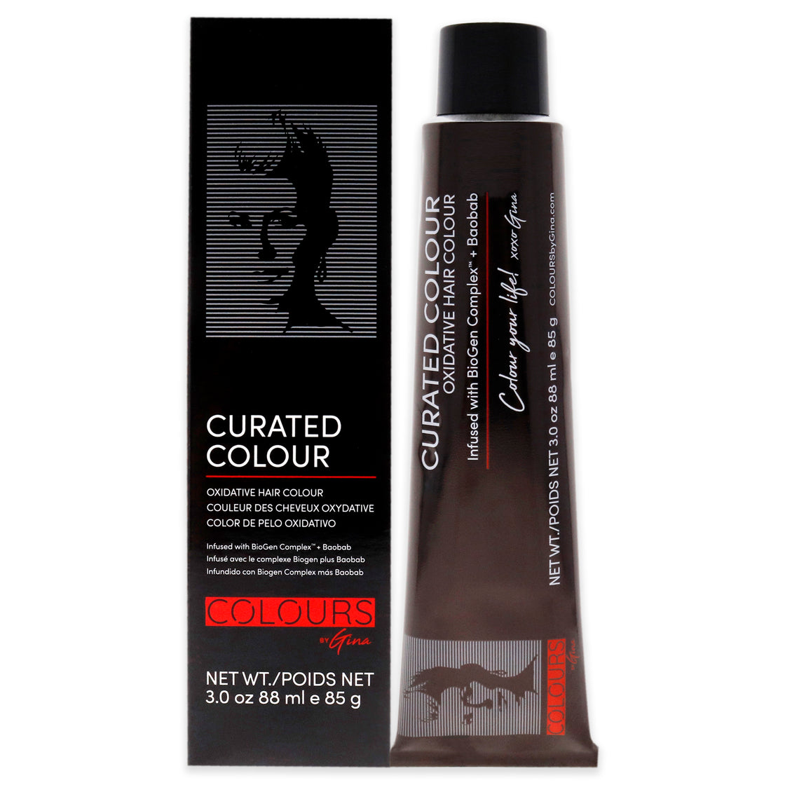 Curated Colour - 0.11-BB Pure Cool Mixer by Colours By Gina for Unisex - 3 oz Hair Color