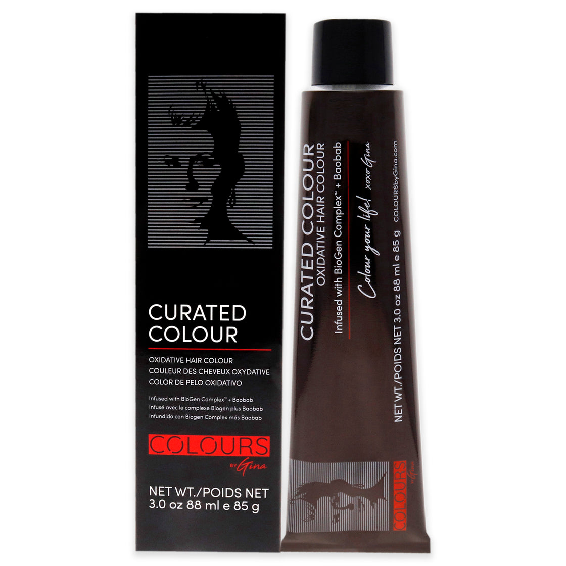 Curated Colour - 0.22-VV Pure Violet Mixer by Colours By Gina for Unisex - 3 oz Hair Color