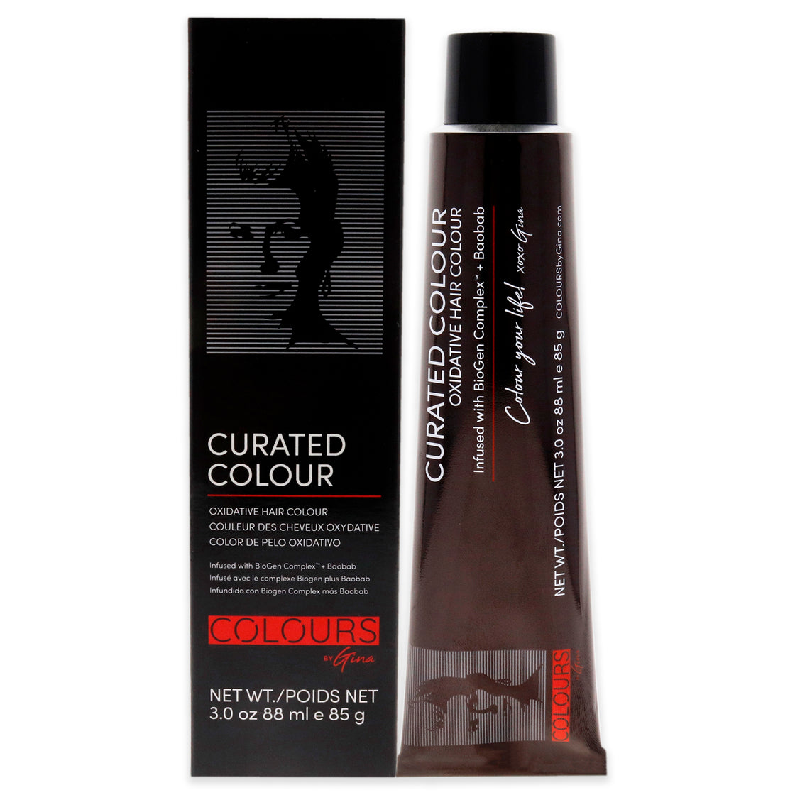 Curated Colour - 0.33-GG Pure Gold Mixer by Colours By Gina for Unisex - 3 oz Hair Color