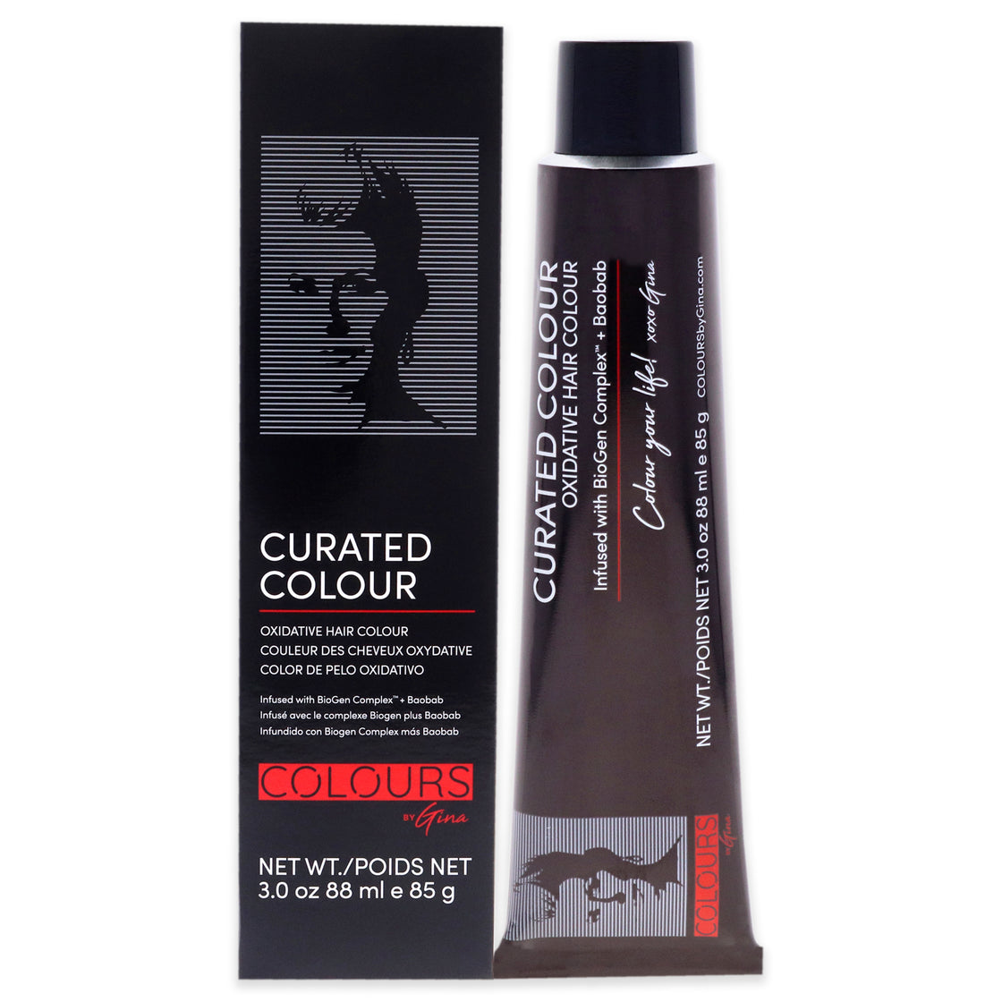 Curated Colour - 7.0-7N Natural Blonde by Colours By Gina for Unisex - 3 oz Hair Color