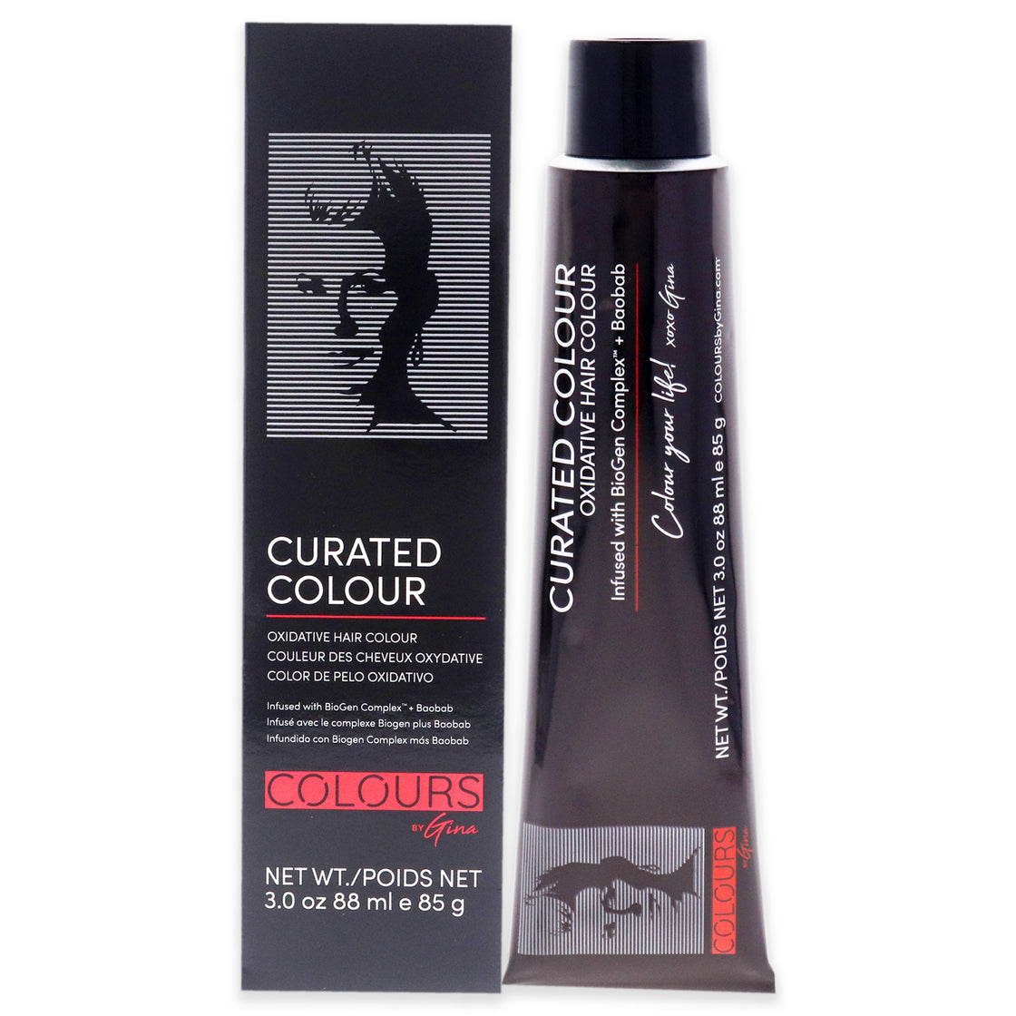 Curated Colour - 7.10-7B Cool Blonde by Colours By Gina for Unisex - 3 oz Hair Color