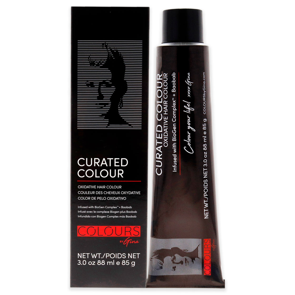 Curated Colour - 7.3-7G Golden Blonde by Colours By Gina for Unisex - 3 oz Hair Color