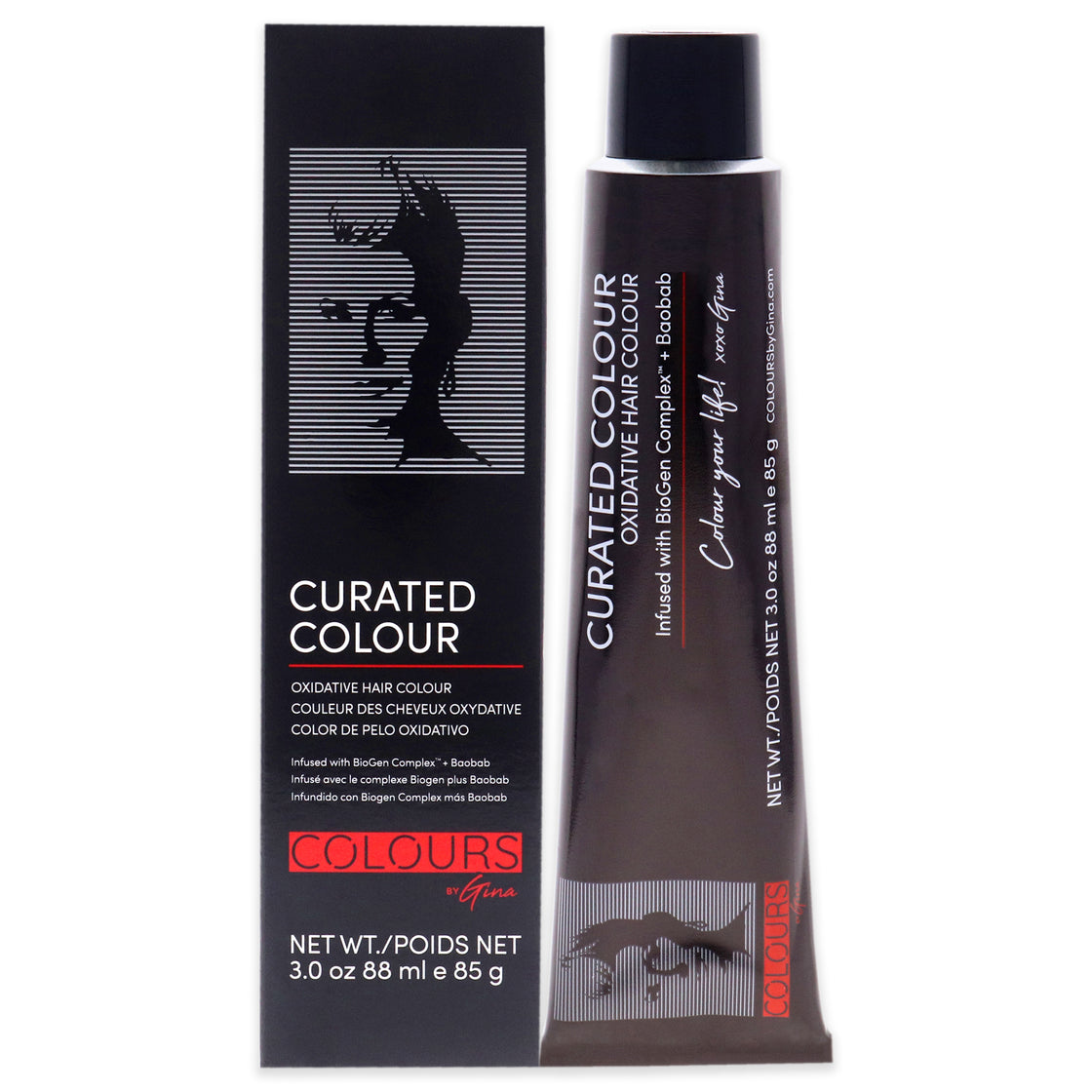 Curated Colour - 7.35-7GM Golden Mahogany Blonde by Colours By Gina for Unisex - 3 oz Hair Color