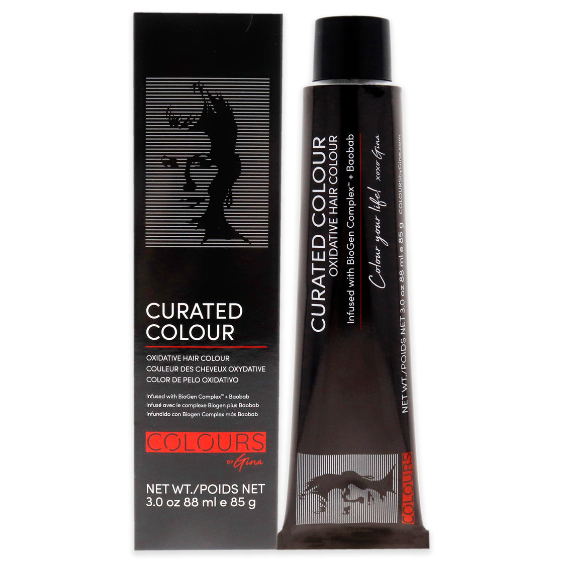 Curated Colour - 11.21-11VB High Lift Cool Violet Blonde by Colours By Gina for Unisex - 3 oz Hair Color