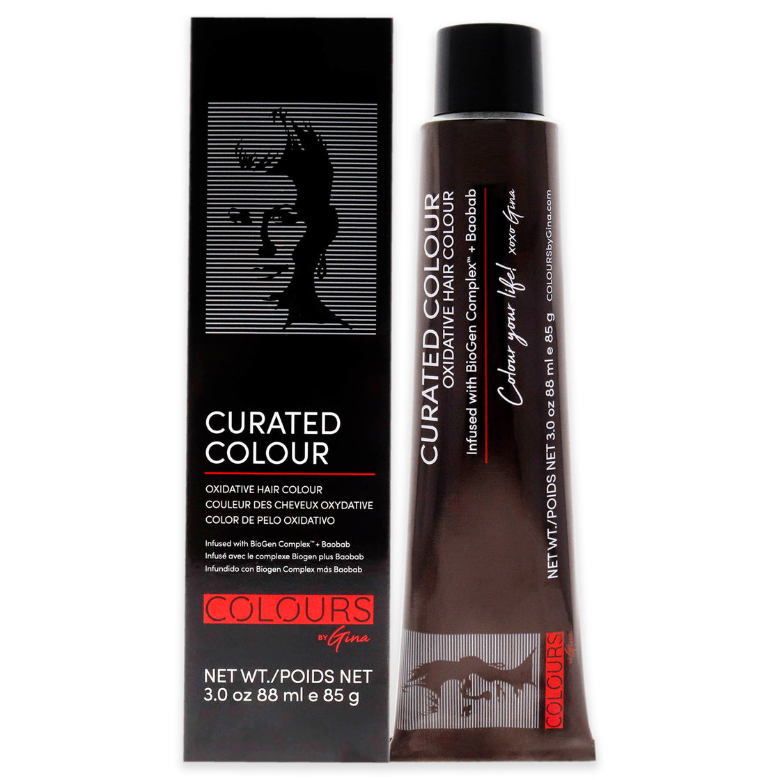 Curated Colour - 11.32-11GV High Lift Beige Blonde by Colours By Gina for Unisex - 3 oz Hair Color