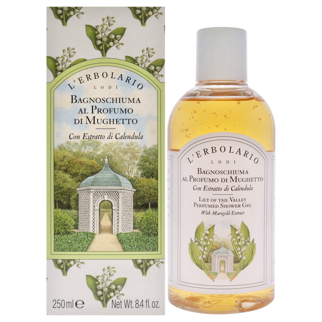 Perfumed Shower Gel - Lily of the Valley by LErbolario for Unisex - 8.4 oz Shower Gel