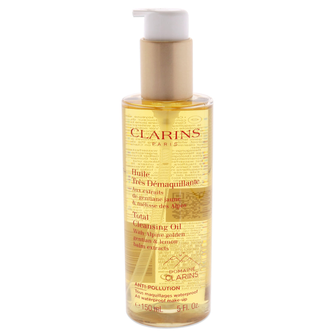 Total Cleansing Oil by Clarins for Unisex - 5 oz Cleanser