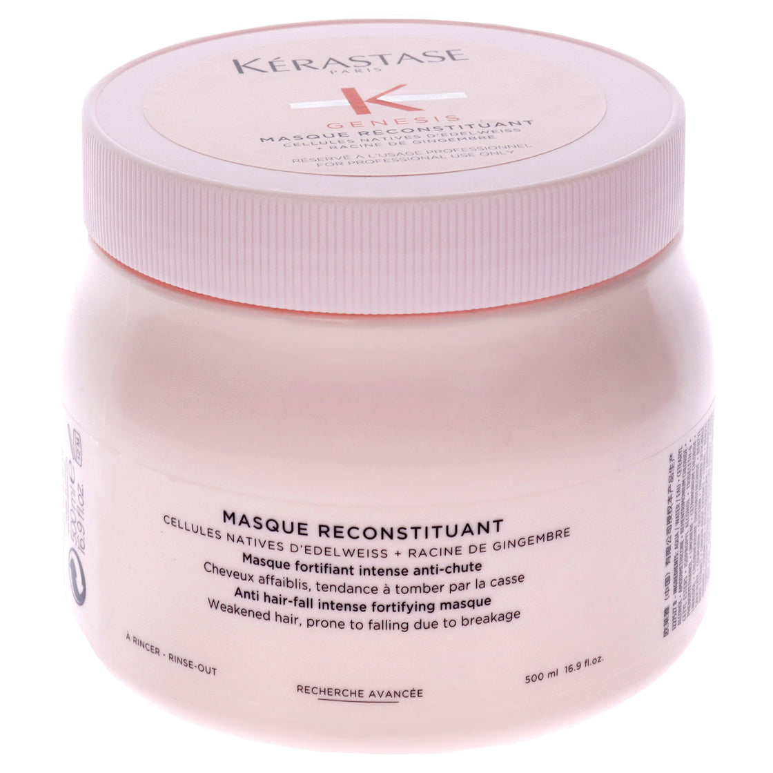 Genesis Masque Reconstituant Hair Mask by Kerastase for Unisex - 16.9 oz Masque