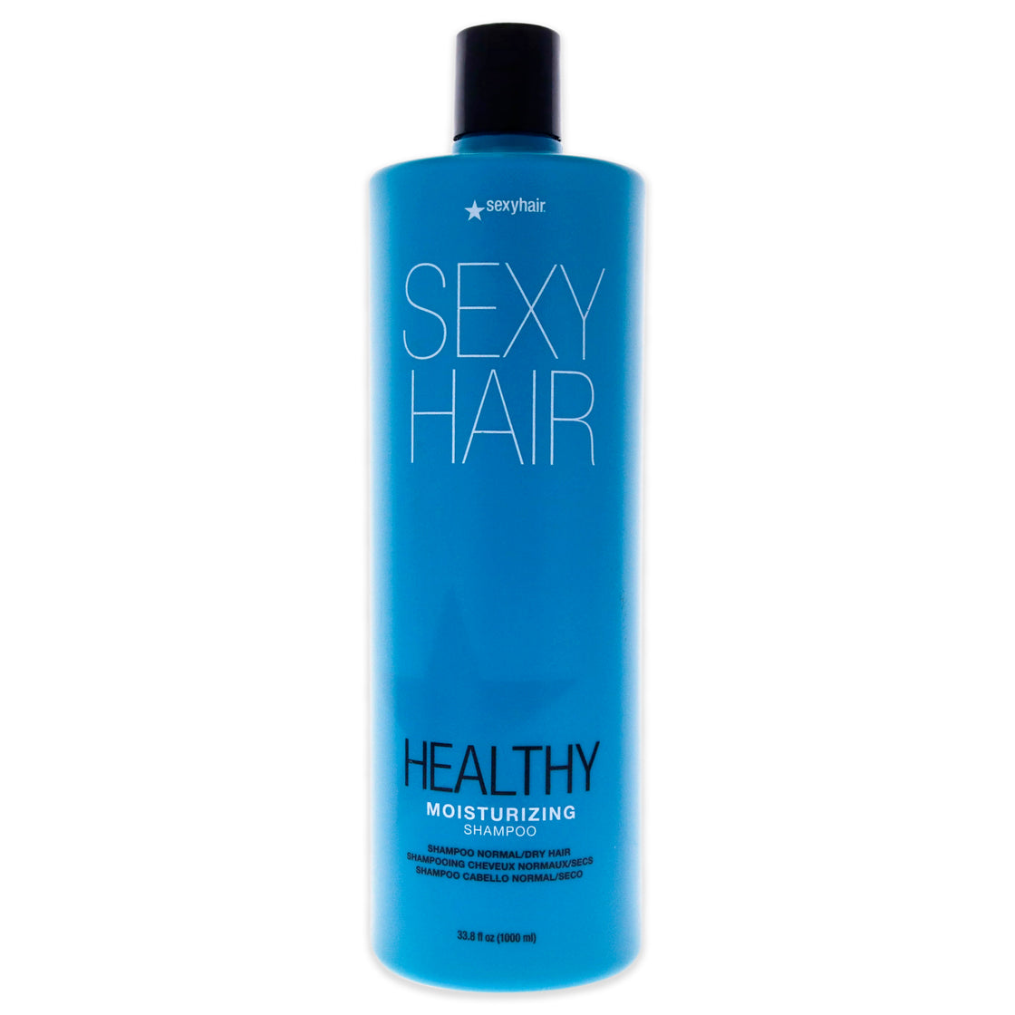 Healthy Sexy Hair Moisturizing Shampoo by Sexy Hair for Unisex - 33.8 oz Shampoo