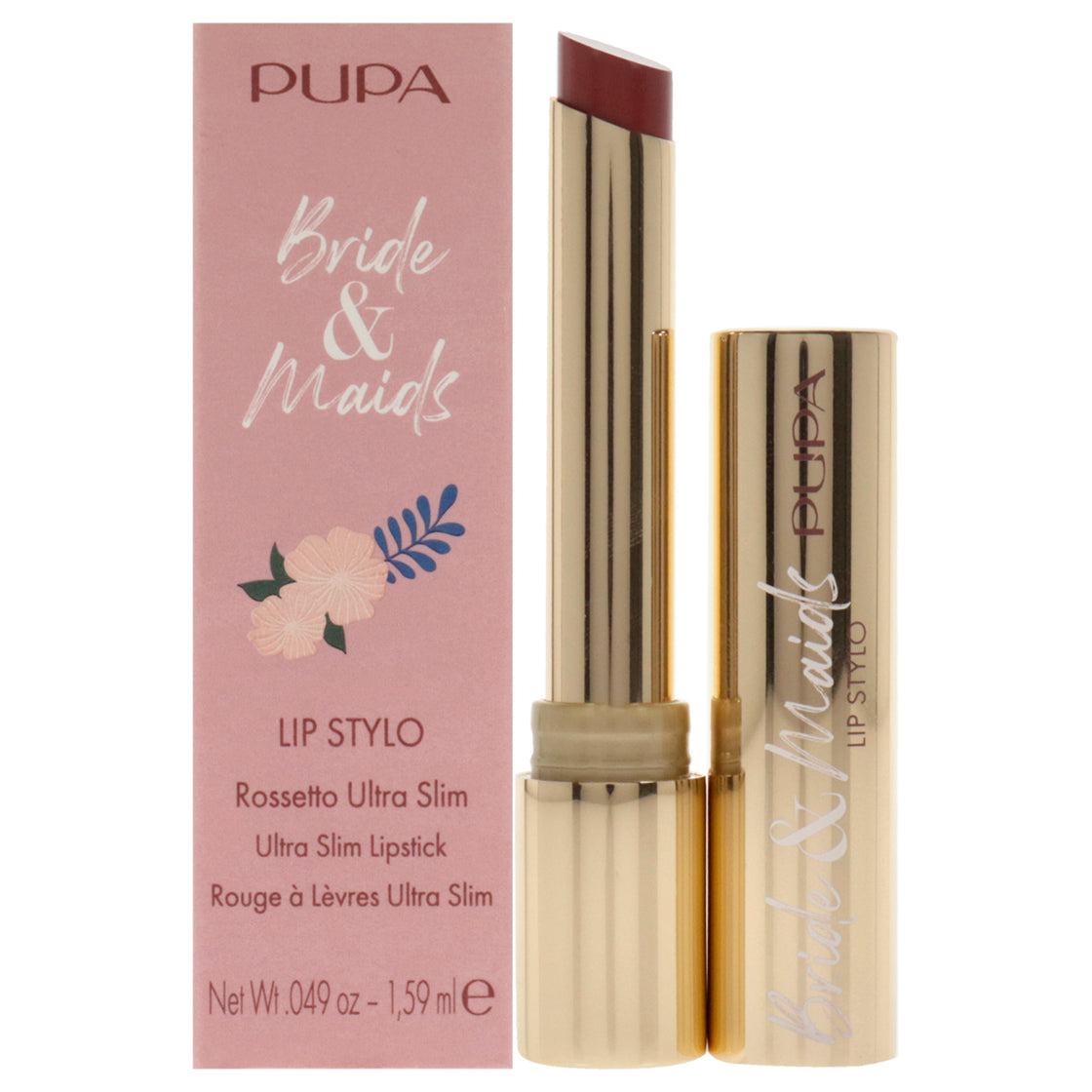 Bride and Maids Lip Stylo Ultra Slim Lipstick - 003 Best Friend by Pupa Milano for Women - 0.049 oz Lipstick