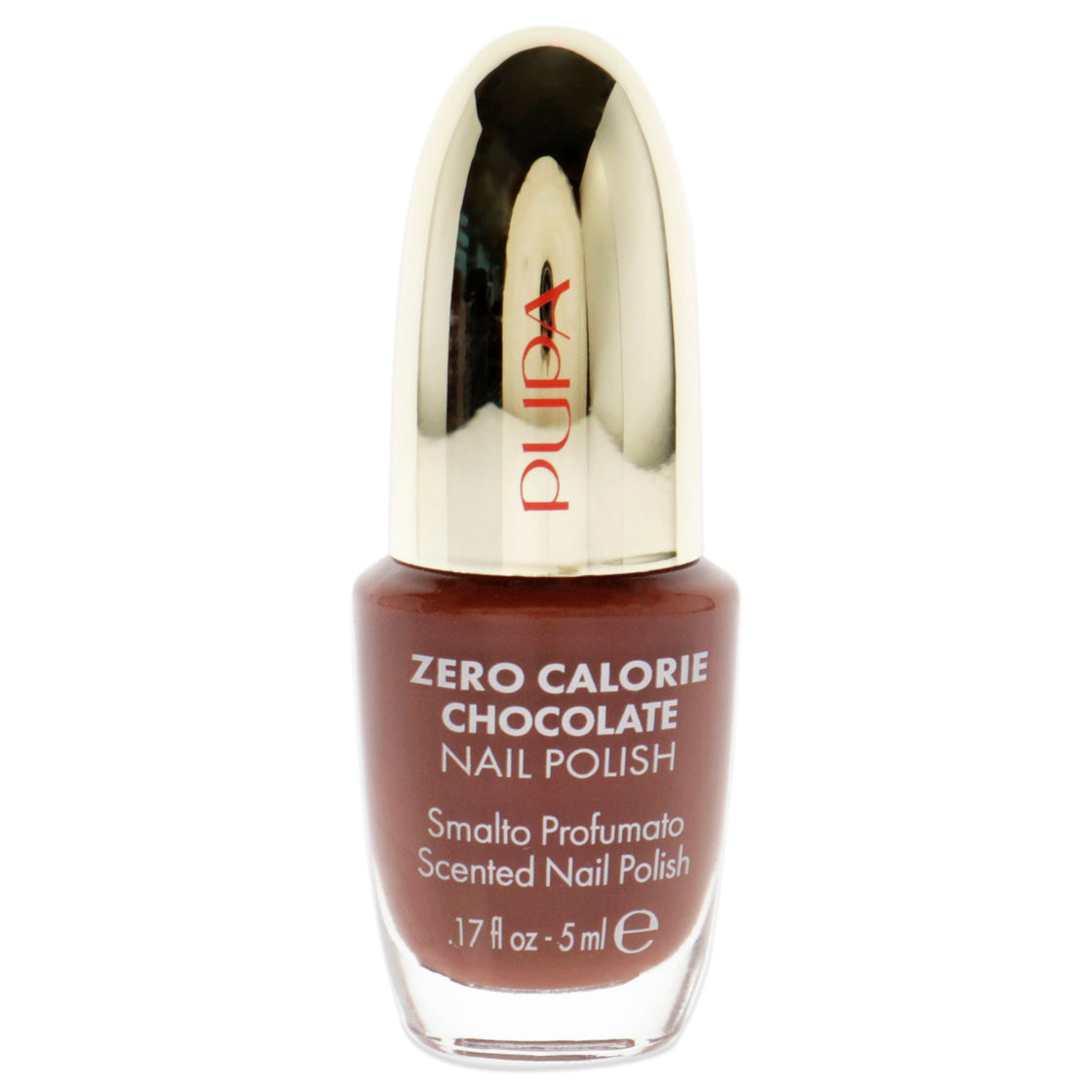 Zero Calorie Chocolate Nail Polish - 005 Cocoa by Pupa Milano for Women - 0.17 oz Nail Polish