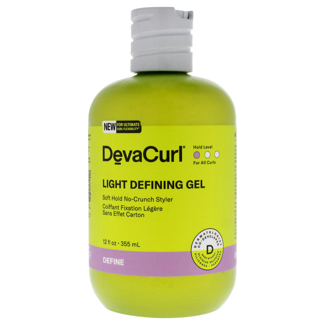 Light Defining Gel-NP by DevaCurl for Unisex - 12 oz Gel