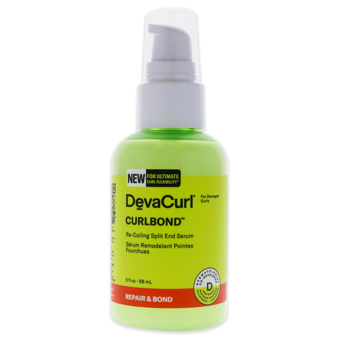 Curlbond Split and Serum by DevaCurl for Unisex - 3 oz Serum