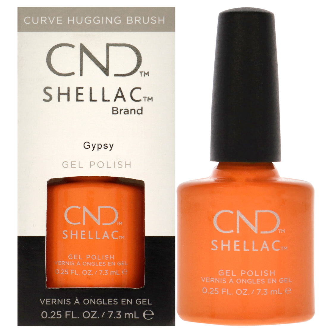 Shellac Nail Color - Gypsy by CND for Women - 0.25 oz Nail Polish