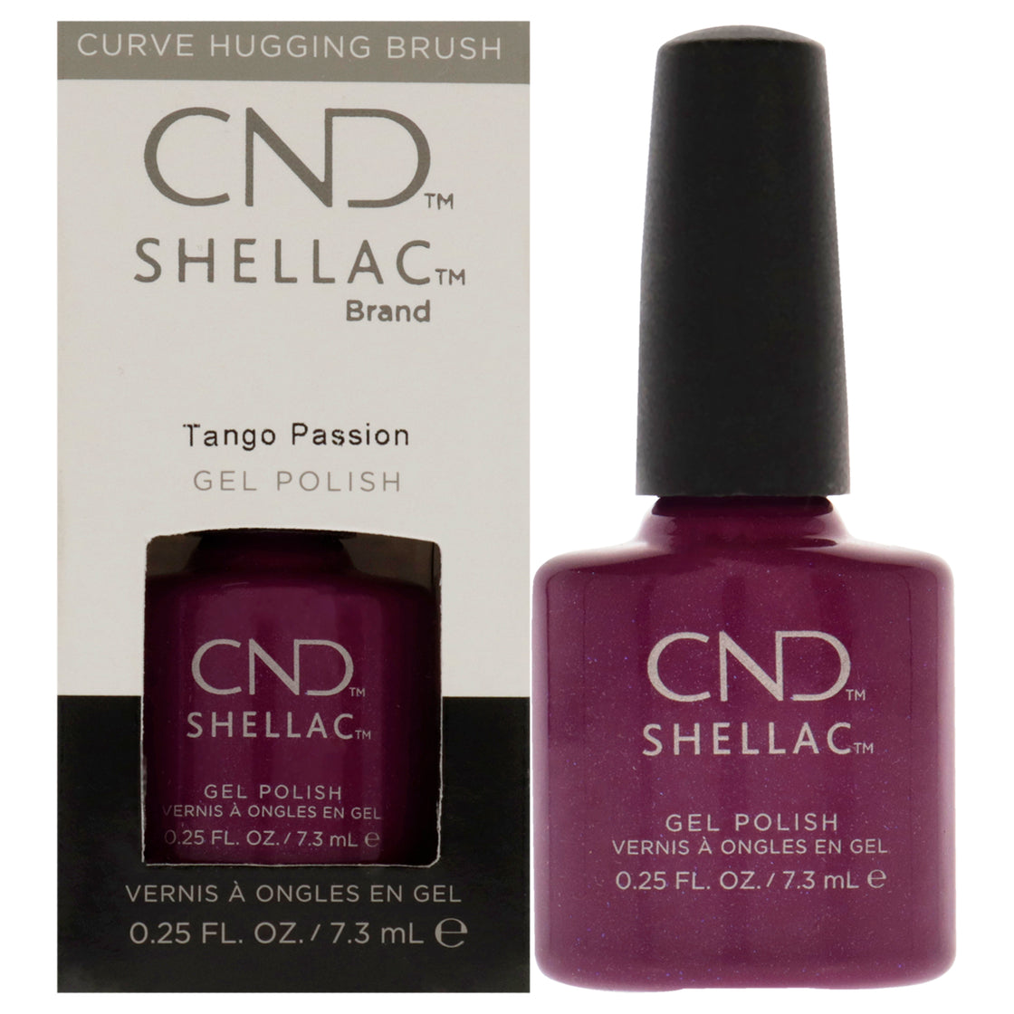 Shellac Nail Color - Tango Passion by CND for Women - 0.25 oz Nail Polish