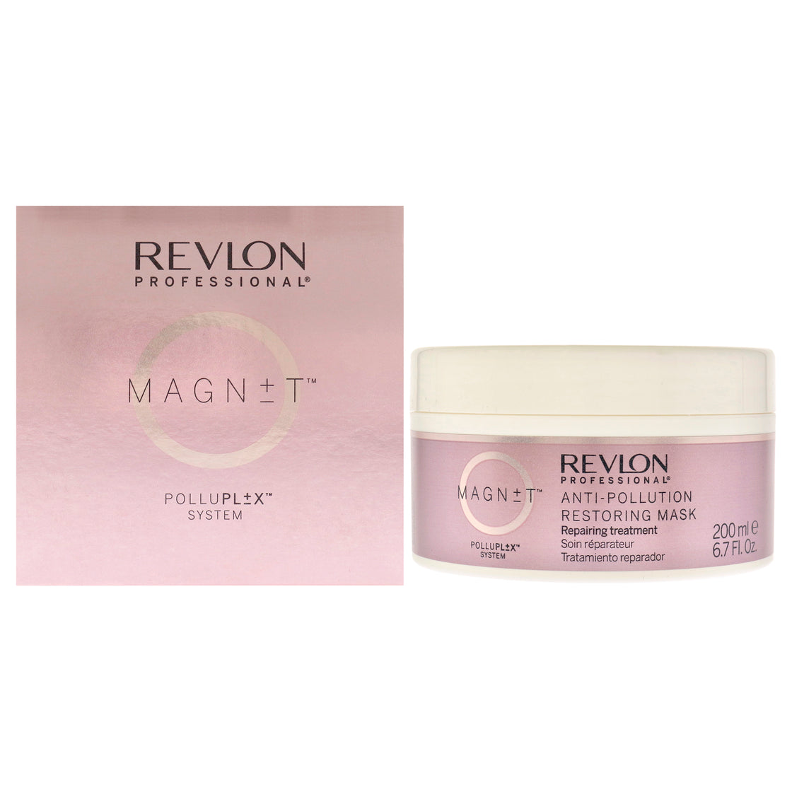 Magnet Anti-pollution Restoring Mask by Revlon for Unisex - 6.7 oz Masque