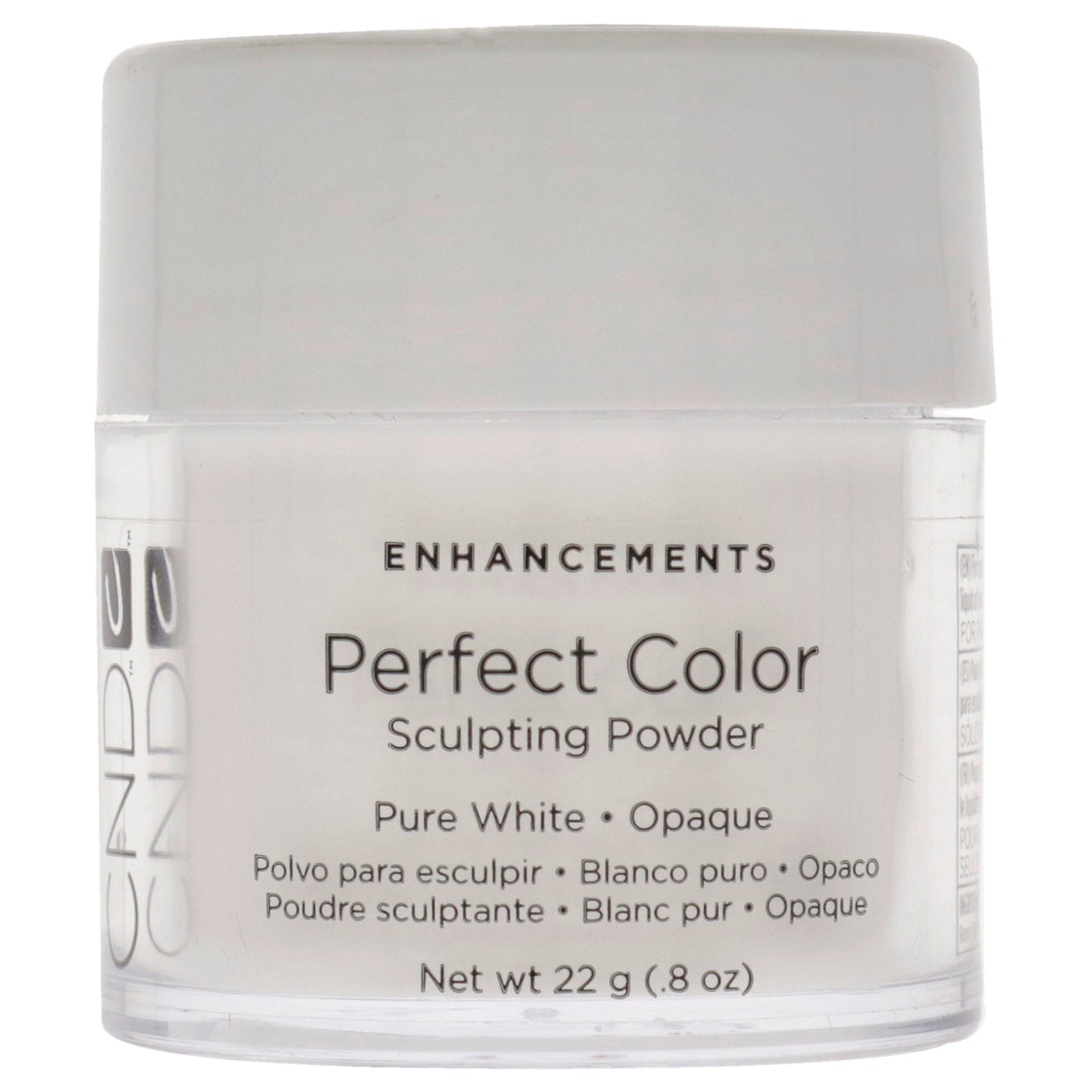 Perfect Color Sculpting Powder - Pure White Opaque by CND for Women - 0.8 oz Powder