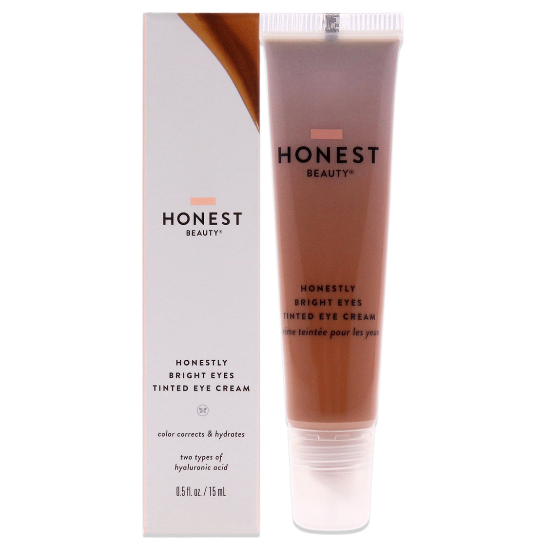 Honestly Bright Eyes Tinted Eye Cream - Terracotta by Honest for Women - 0.5 oz Cream