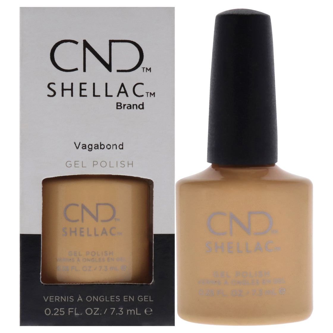 Shellac Gel Polish - Vagabond by CND for Women - 0.25 oz Nail Polish