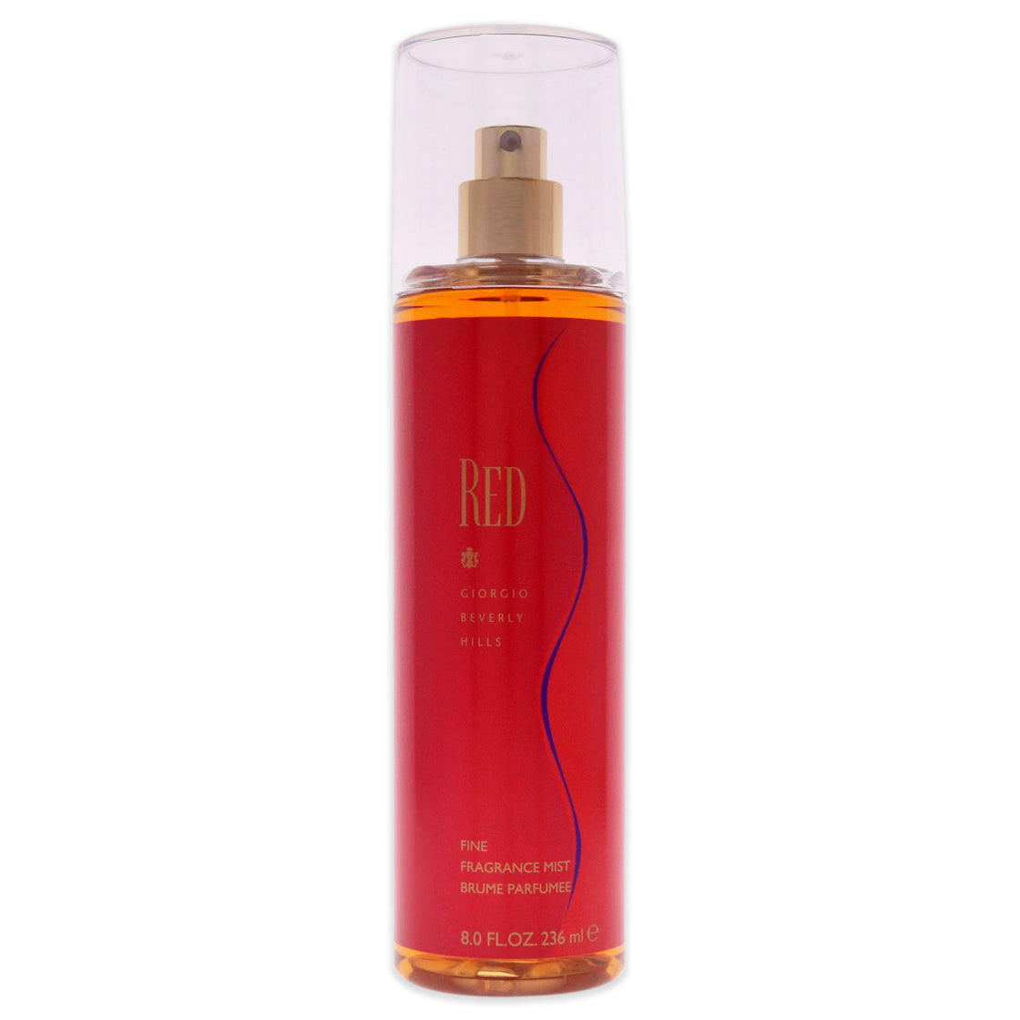 Red by Giorgio Beverly Hills for Women - 8 oz Fine Fragrance Mist