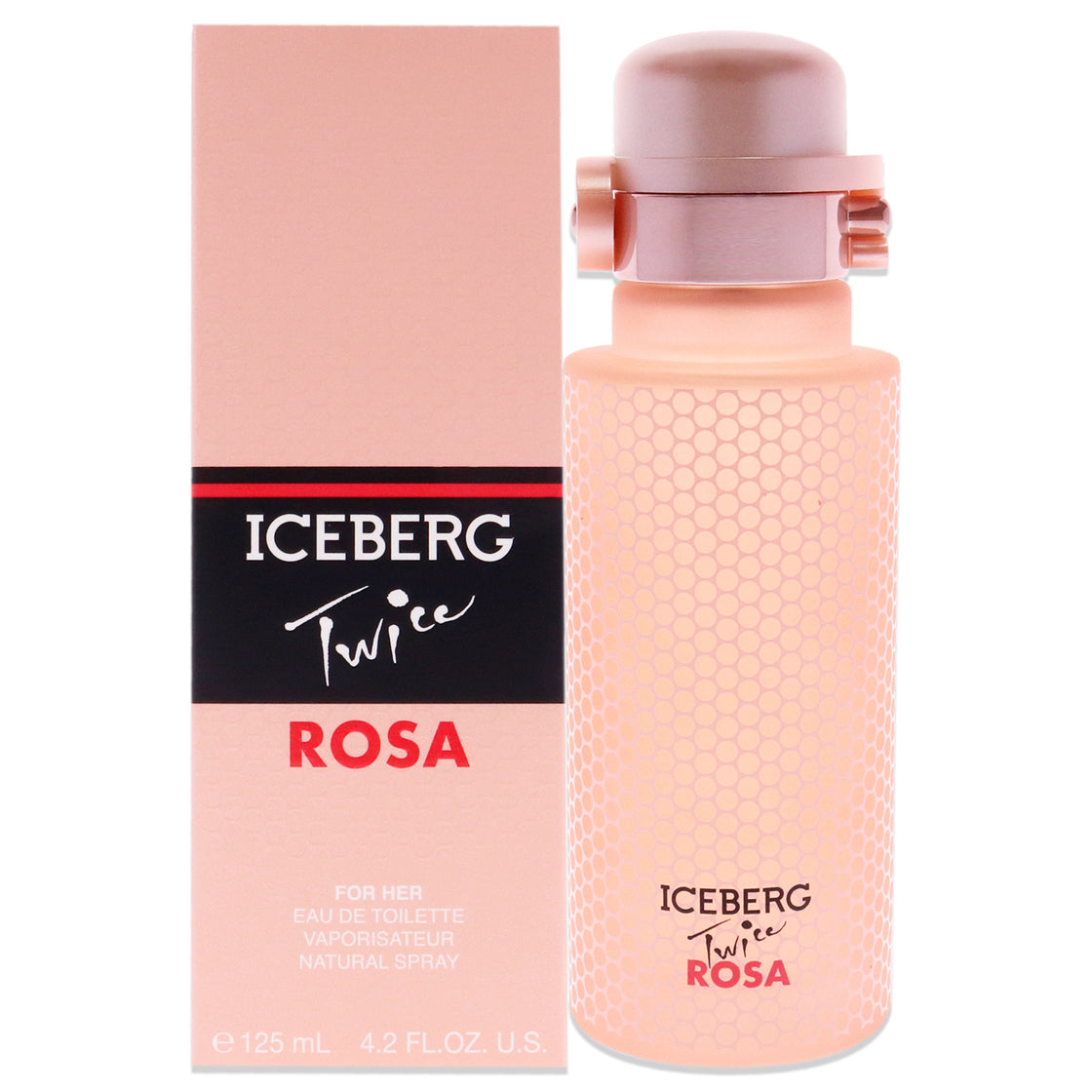 Iceberg Twice Rosa by Iceberg for Women - 4.2 oz EDT Spray