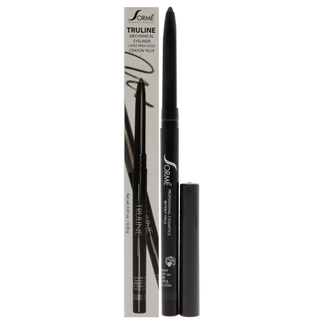 Truline Mechanical Eye Pencil - MP03 Stone by Sorme Cosmetics for Women - 0.01 oz Eye Pencil