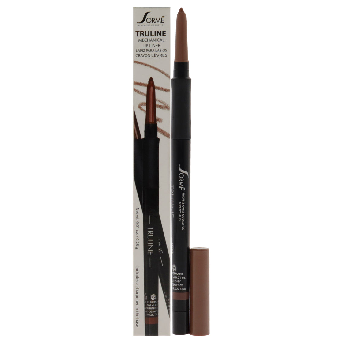 Truline Mechanical Lipliner - MPL05 Affair by Sorme Cosmetics for Women - 0.01 oz Lip Liner