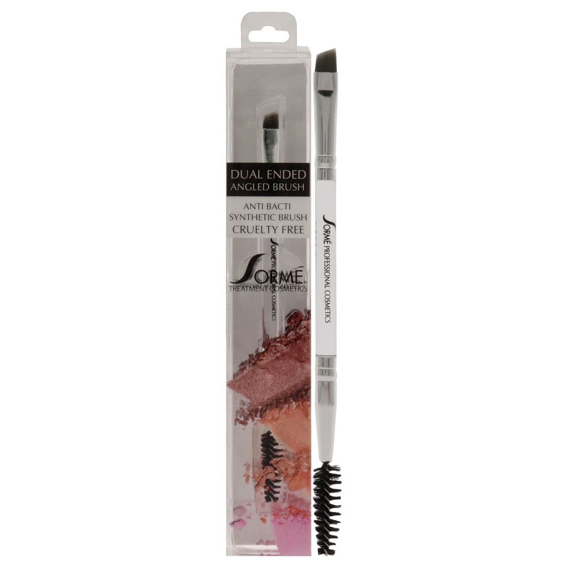 Dual Ended Angled Brush - 972 by Sorme Cosmetics for Women - 1 Pc Brush