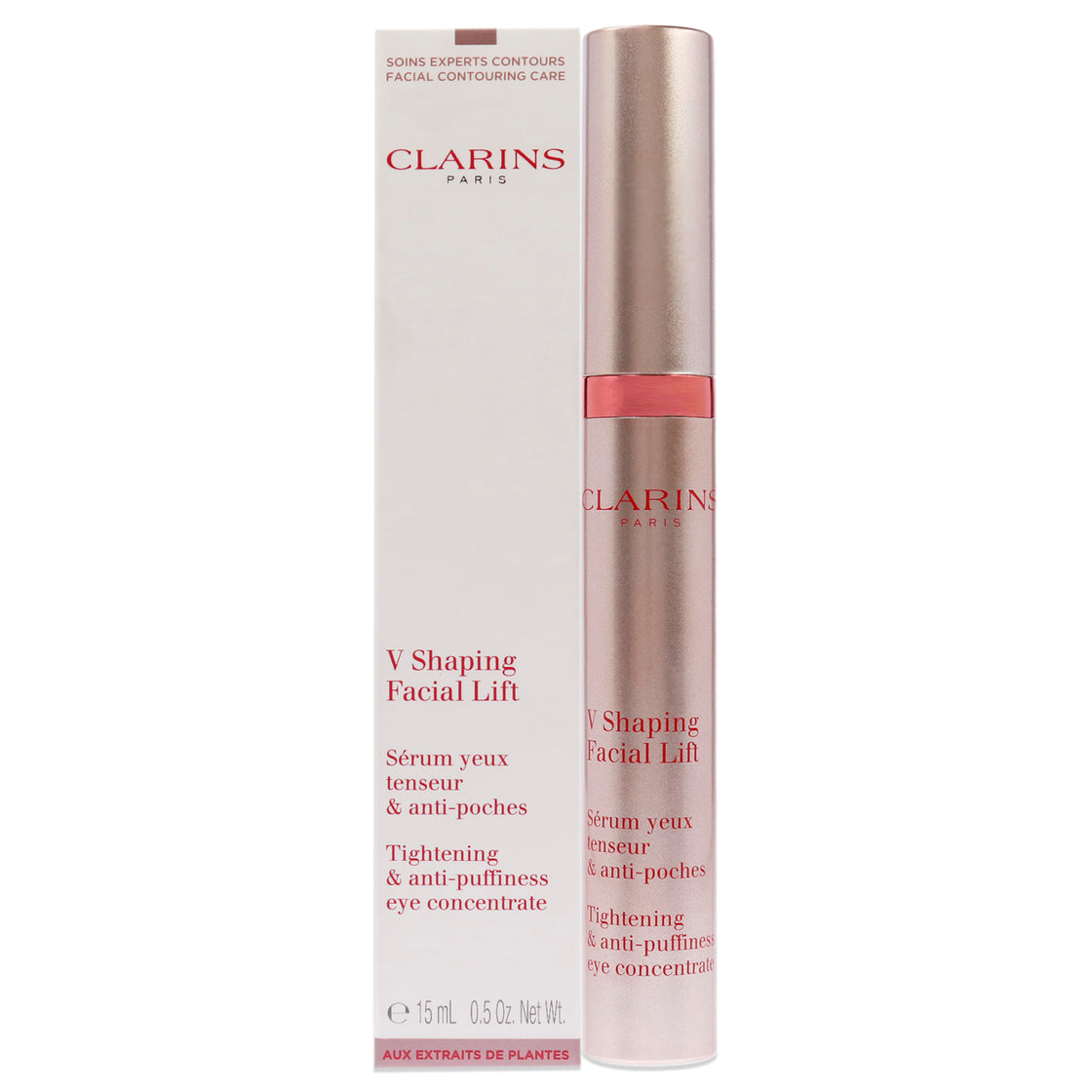 V Shaping Facial Lift Eye Concentrate by Clarins for Women - 0.5 oz Serum