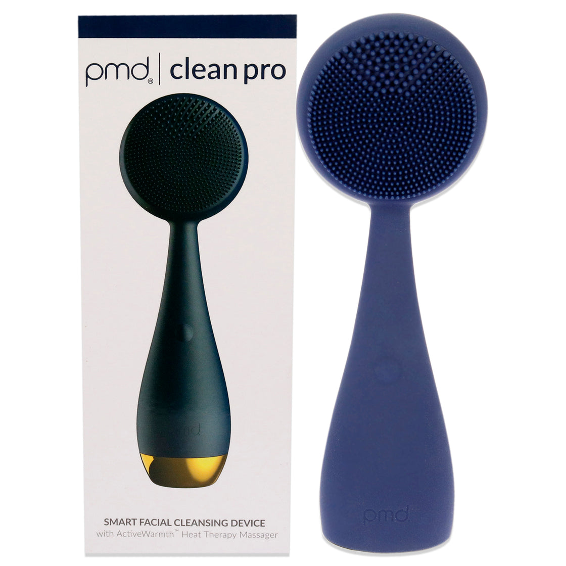 PMD Clean Pro - Navy with Gold Finish by PMD for Unisex - 1 Pc Facial Brush