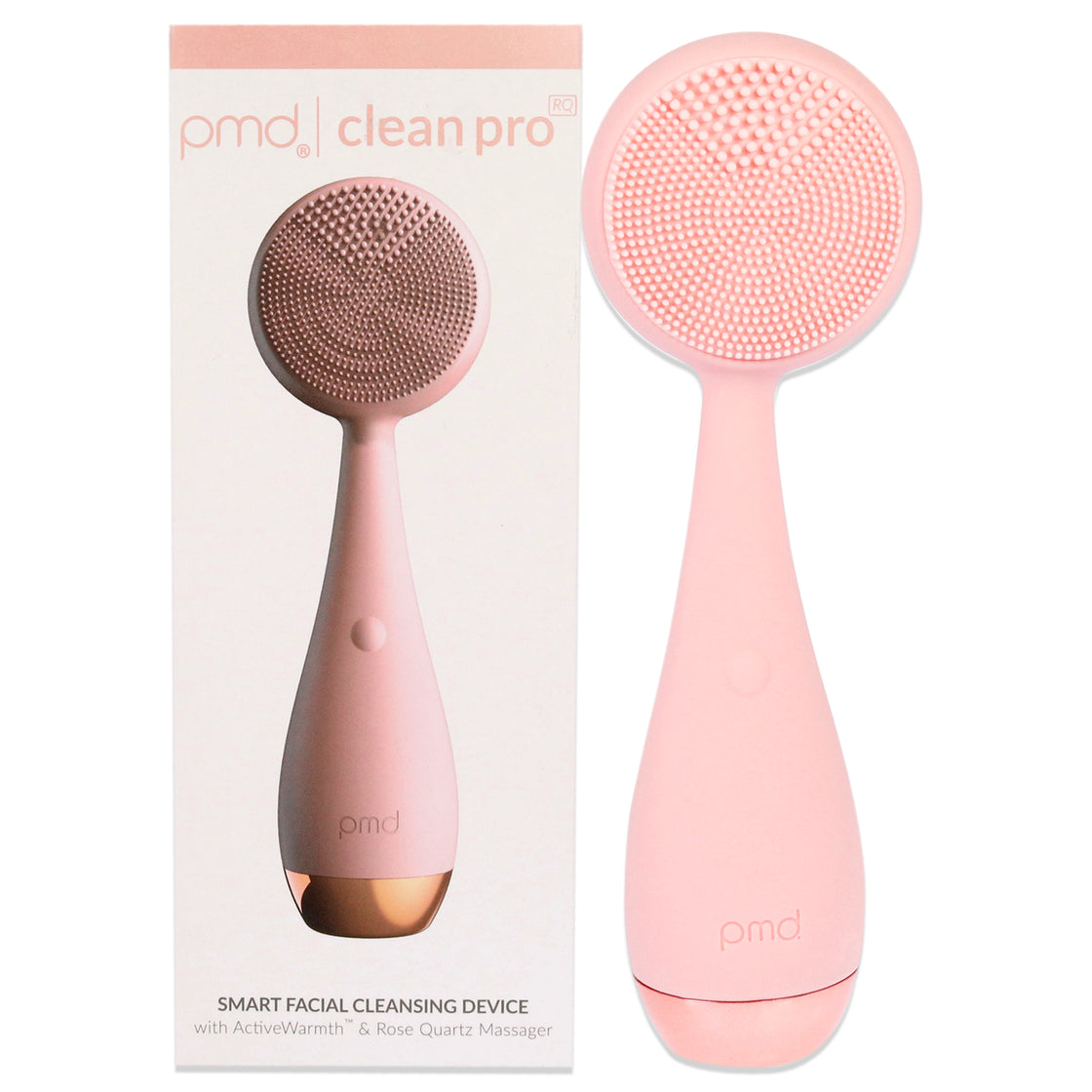 PMD Clean Pro RQ - Blush with Rose Gold Finish by PMD for Unisex - 1 Pc Facial Brush