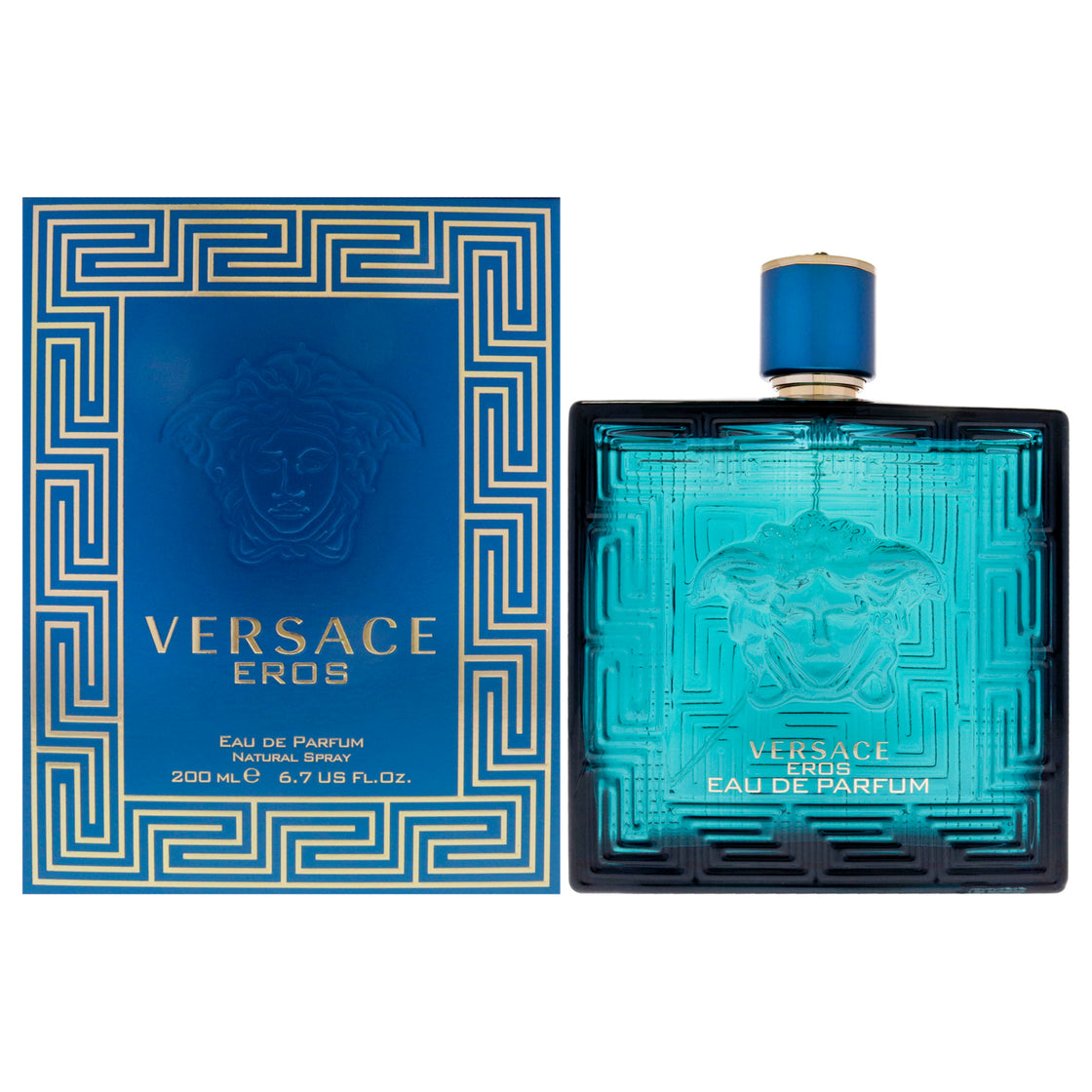 Versace Eros by Versace for Men - 6.7 oz EDP Spray