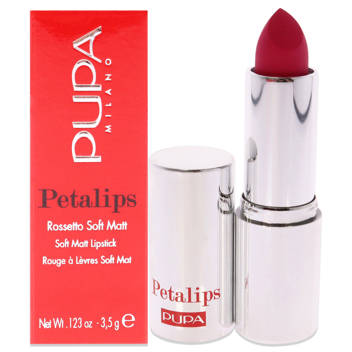 Petalips Soft Matt Lipstick - 009 Soft Cyclamen by Pupa Milano for Women - 0.123 oz Lipstick