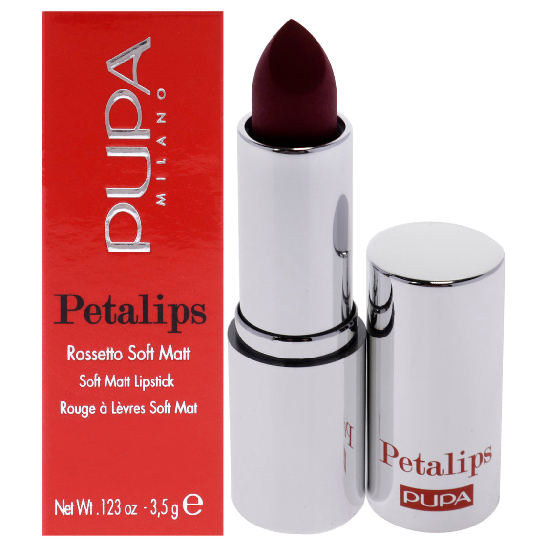 Petalips Soft Matt Lipstick - 011 Vibrant Tulip by Pupa Milano for Women - 0.123 oz Lipstick