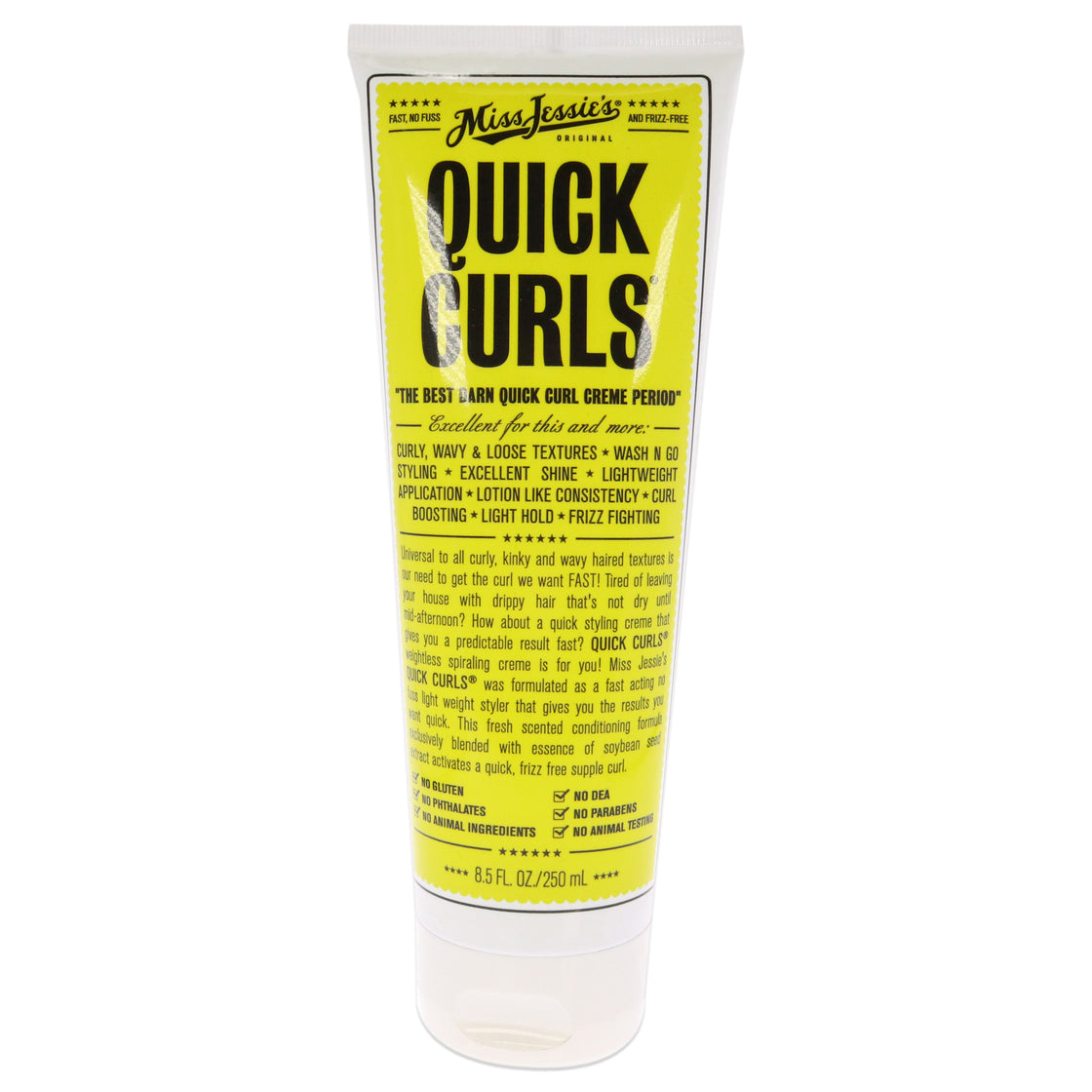 Quick Curls by Miss Jessies for Unisex - 8.5 oz Cream