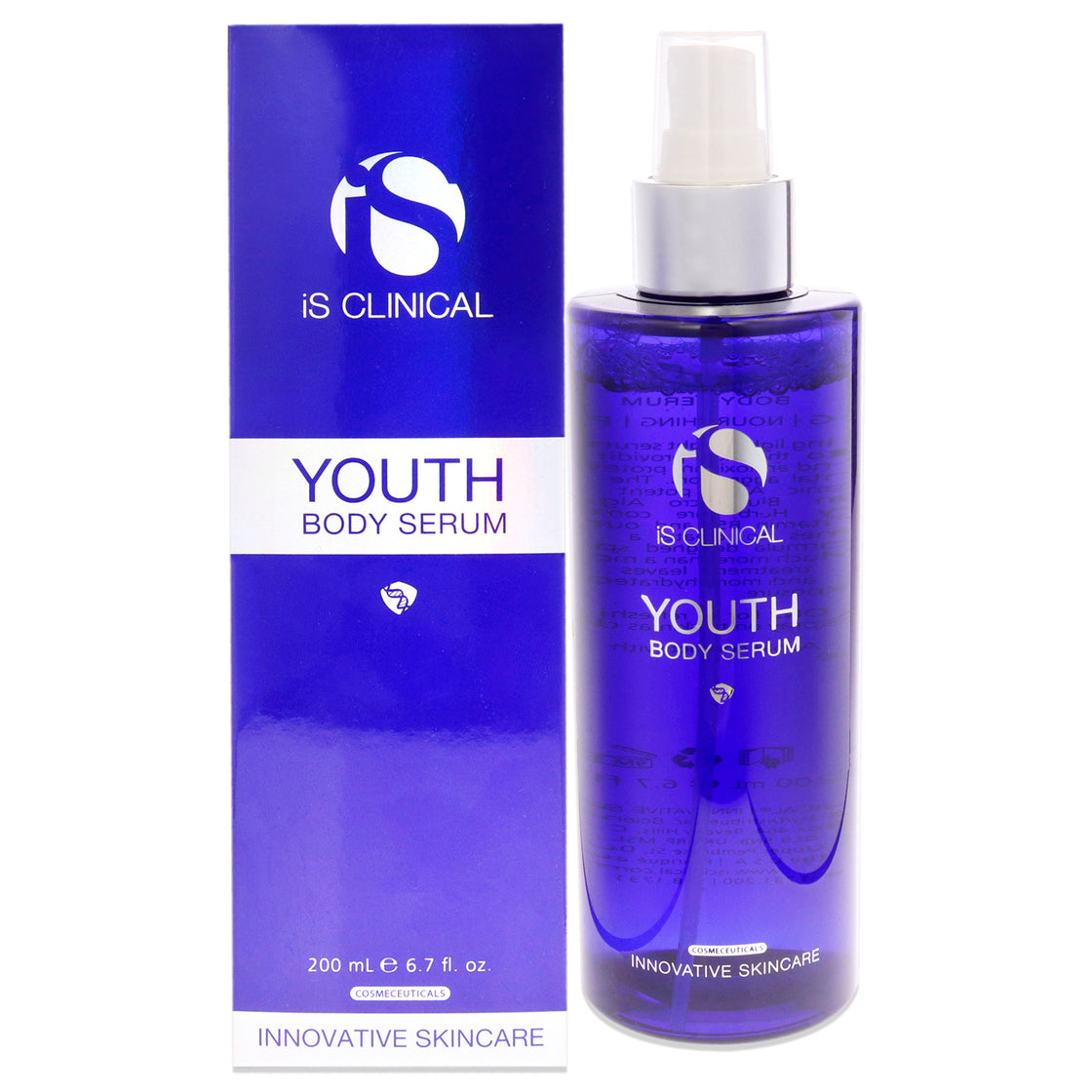 Youth Body Serum by iS Clinical for Unisex - 6.7 oz Serum