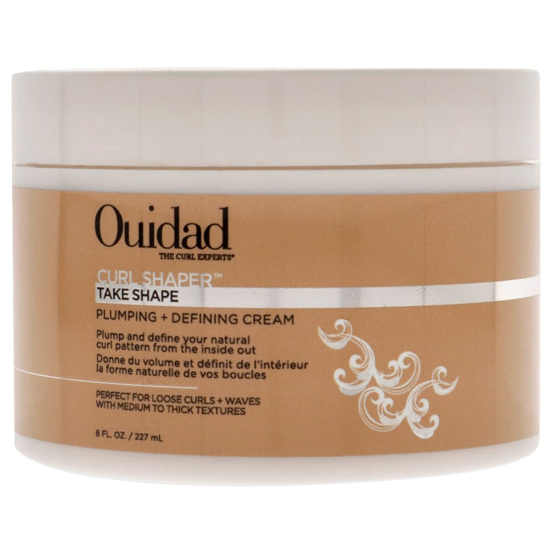 Coil Infusion Take Shape Plumping Plus Defining Cream by Ouidad for Unisex - 8 oz Cream