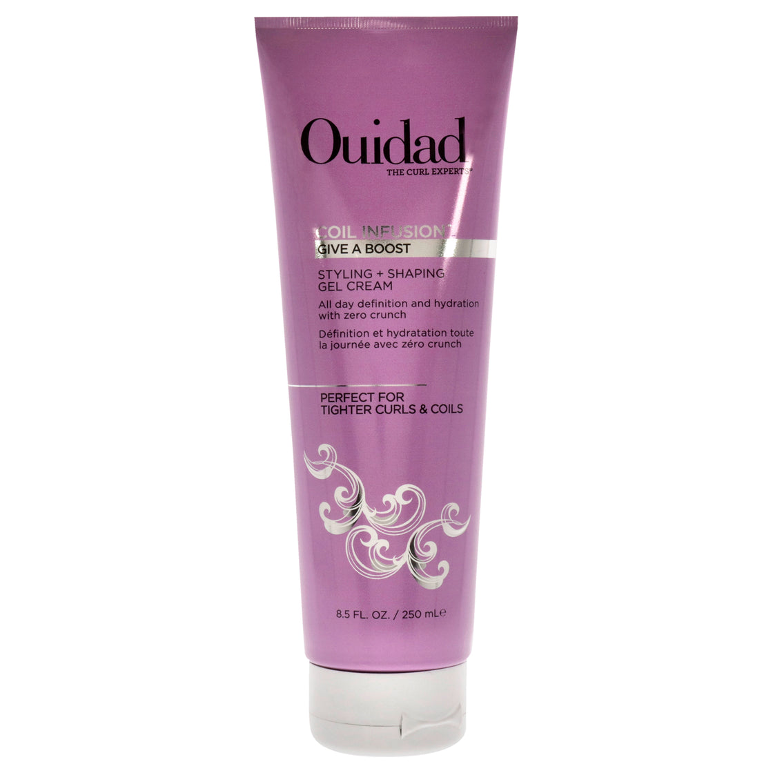 Coil Infusion Give A Boost Styling Plus Shaping Gel Cream by Ouidad for Unisex - 8.5 oz Cream